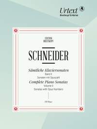 Friedrich Schneider: Complete Piano Sonatas in 4 Volumes