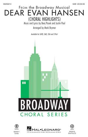 Dear Evan Hansen (Choral Highlights)