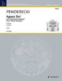 Penderecki, K: Agnus Dei