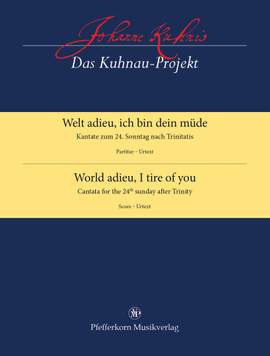 Johann Kuhnau: Welt adieu, ich bin dein müde