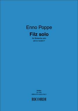 Enno Poppe: Filz solo