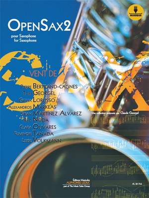 Opensax Vol. 2 pour saxophone alto