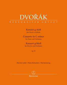 Dvorák, Antonín: Konzert für Klavier und Orchester g-Moll op. 33 B 63