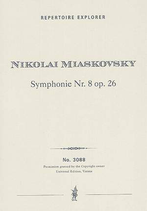 Miaskovsky, Nikolai: Symphony No. 8, Op. 26