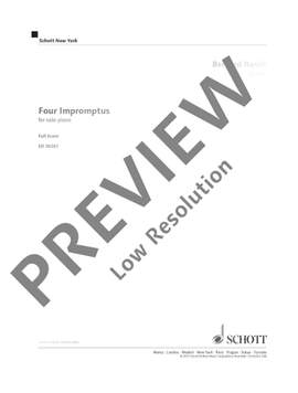 Rands, B: Four Impromptus
