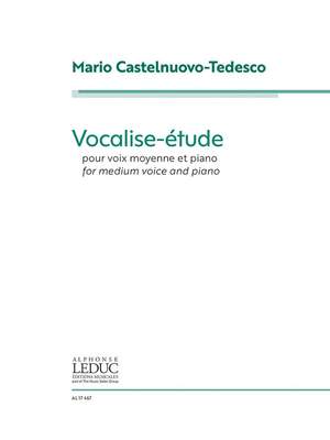 Mario Castelnuovo-Tedesco: Vocalise-Étude