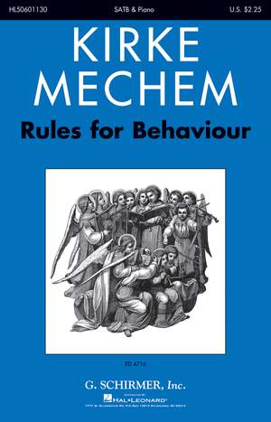 Kirke Mechem: Rules for Behaviour, 1787