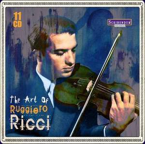 The Art of Ruggiero Ricci - Scribendum: SC812 - 11 CDs | Presto Music