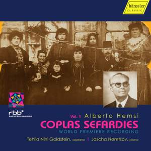 Alberto Hemsi: Coplas Sefardies - Vol. 1