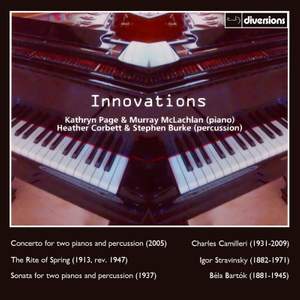 Innovations - Music for two pianos and percussion