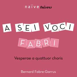 Fabri: Vesperae a quattuor choris