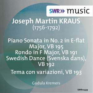 Kraus: Keyboard Sonata in E-Flat Major & 3 Variation Pieces