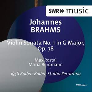 Brahms: Violin Sonata No. 1, Op. 78