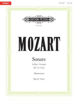 Mozart, Wolfgang Amadeus: Sonata for Piano in A major K331 (300i)