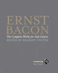 Bacon, E: The Complete Works for Solo Guitar