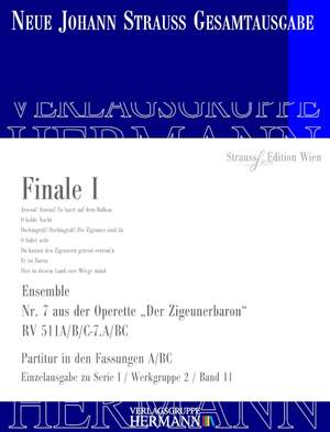 Strauß (Son), J: Der Zigeunerbaron - Finale I (Nr. 7) RV 511A/B/C-7.A/BC