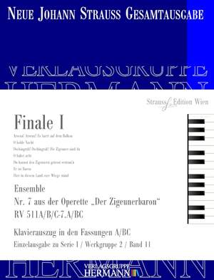 Strauß (Son), J: Der Zigeunerbaron - Finale I (Nr. 7) RV 511A/B/C-7.A/BC