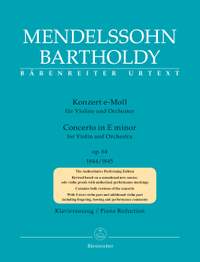 Mendelssohn: Violin Concerto in E minor, op. 64 (Piano Reduction)