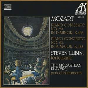 Mozart: Piano Concertos No.20 in D Minor, K.466 and No.23 in A Major, K.488