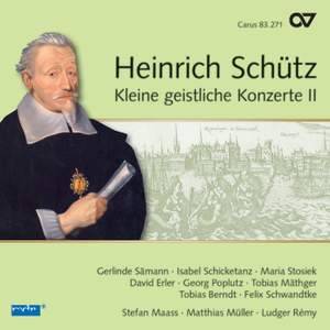 Schütz: Kleine geistliche Konzerte II, Op. 9 Product Image