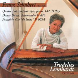 Schubert : 4 Impromptus, Op. 142, D. 935 - 12 German Dances, D. 420 - Fantasie in C Major, D. 605a 'Grazer Fantasy'