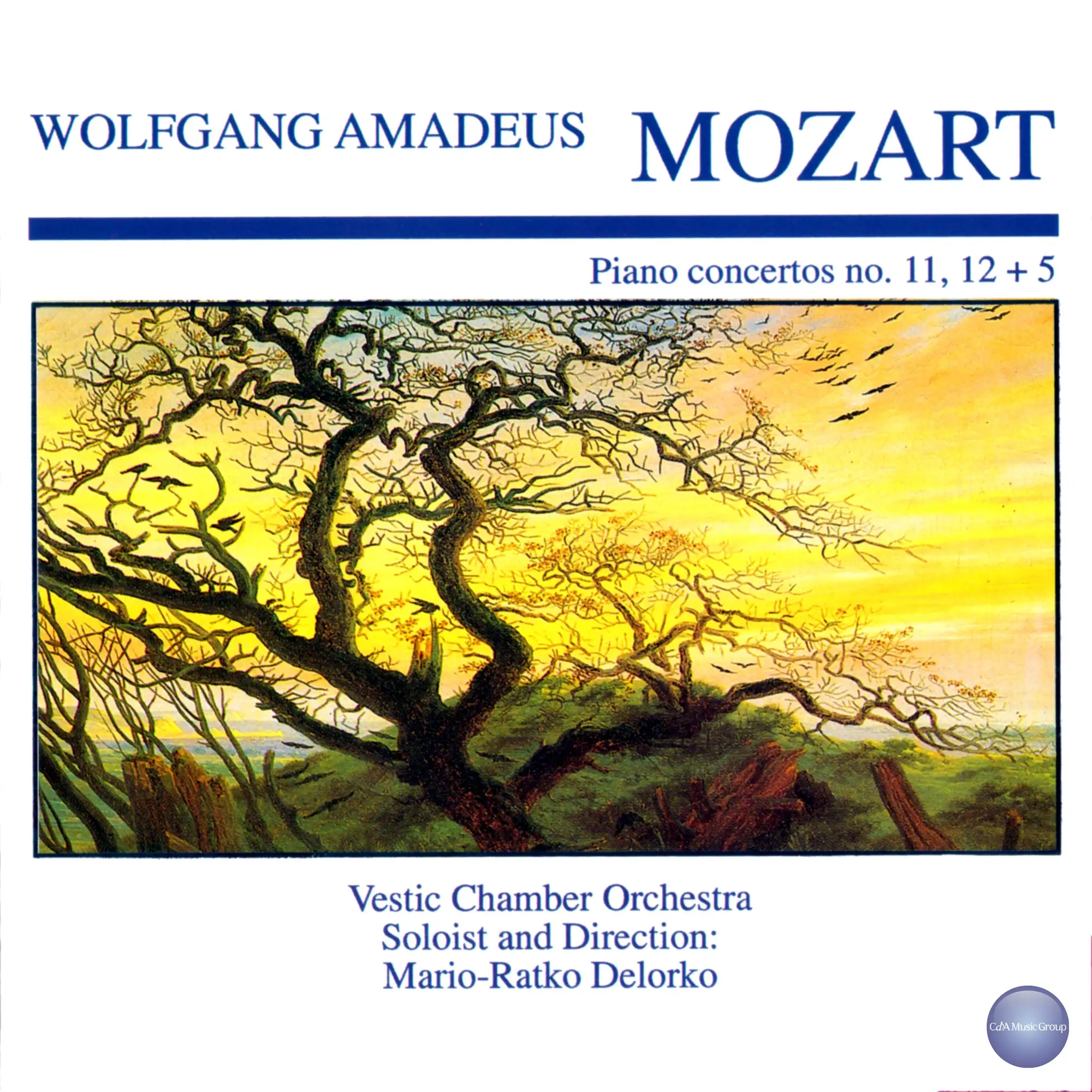 Mozart: Piano Concertos No. 11, 12 + 5 - CdA Music Group
