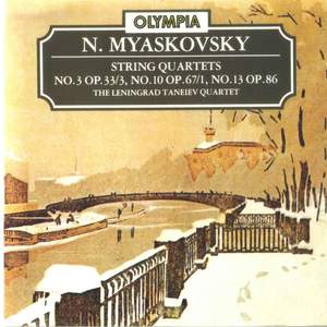 Myaskovsky: String Quartets