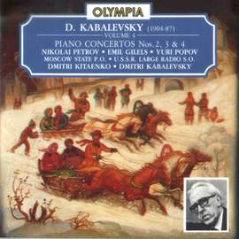 Kabalevsky: Piano Concerto No. 2, 3 & 4