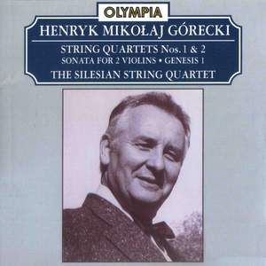 Mikołaj Górecki: String Quartet No. 1 & 2; Sonata, Op. 10