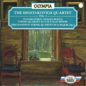 Tchaikovsky: String Quartet No. 3 - Grechaninov: String Quartet, Op. 2