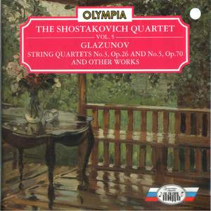 Glazunov: String Quartet No. 3, No. 5 & Other Works