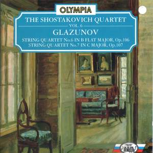 Glazunov: String Quartet No. 6, Op. 106 & No. 7, Op.107