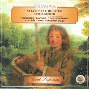 Schubert: Wandererfantasie D. 760 - Dvořák: Piano Concerto Op. 33