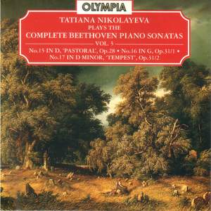 Beethoven: Piano Sonatas Nos. 15 - 17