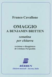 Franco Cavallone: Omaggio A Benjamin Britten