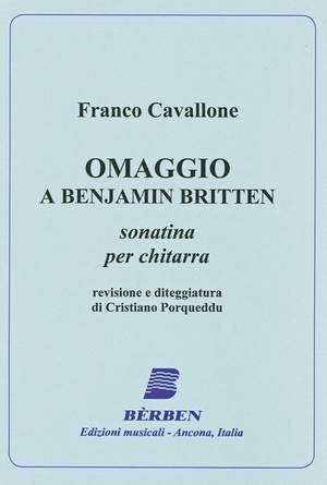 Franco Cavallone: Omaggio A Benjamin Britten