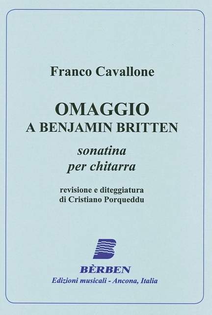Franco Cavallone: Omaggio A Benjamin Britten