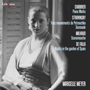 Chabrier, Stravinsky, Milhaud & De Falla: Piano Works