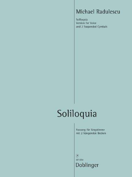 Michael Radulescu: Soliloquia
