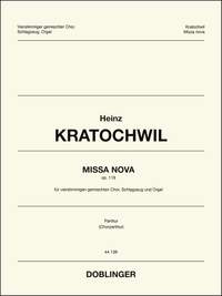 Heinz Kratochwil: Missa nova, op. 118