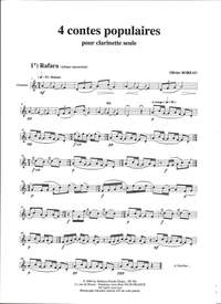 Olivier Boreau: 4 Contes Populaires