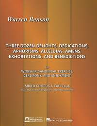 Warren Benson: Three Dozen Delights, Dedications, Aphorisms