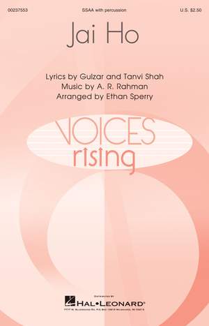 A.R. Rahman_Tanvi Shah: Jai Ho