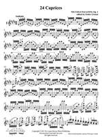 Niccolò Paganini: 24 Caprices for Violin Solo Product Image