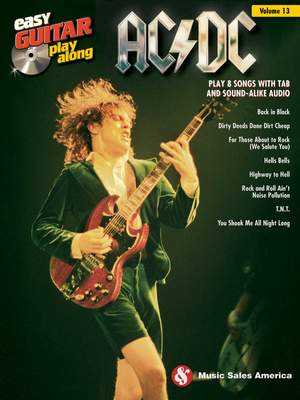 AC/DC Easy Guitar Play-Along Volume 13