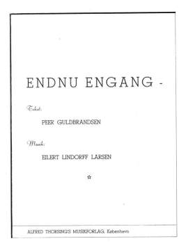 Eilert Lindorff-Larsen: Endnu Engang