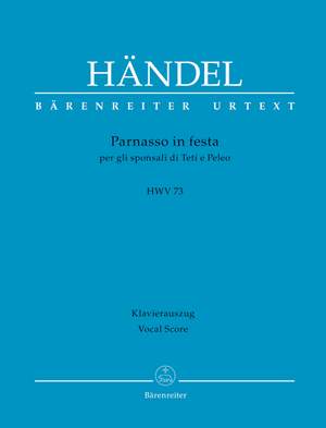 Händel, Georg Friedrich: Parnasso in festa per gli sponsali di Teti e Peleo HWV 73