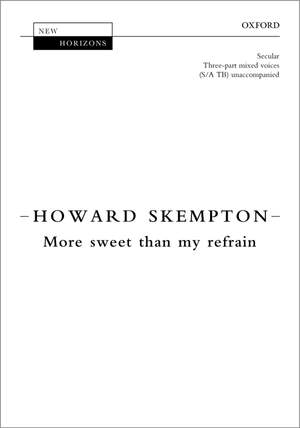 Skempton, Howard: More sweet than my refrain