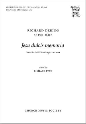 Dering, Richard: Jesu dulcis memoria