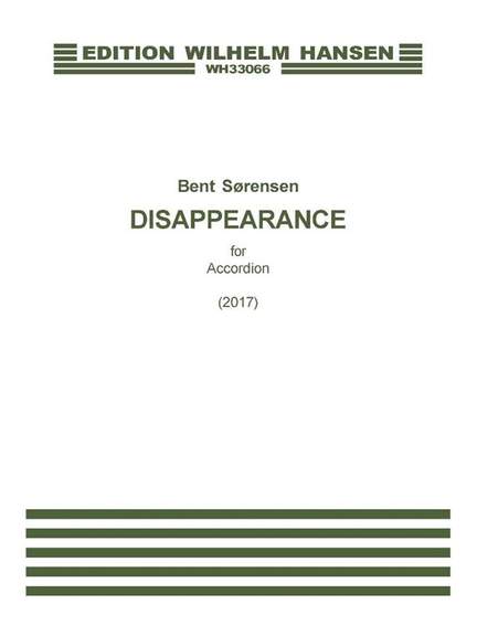 Bent Sørensen: Disappearance
